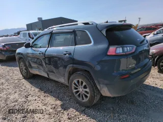 2020 Jeep Cherokee Latitude Plus with VIN 1C4PJMLB7LD602469, listed as a Copart auction lot 59229305 with 92,698 mi miles and Salvage title. Bid and sale history available at DreamBid. Image 2.