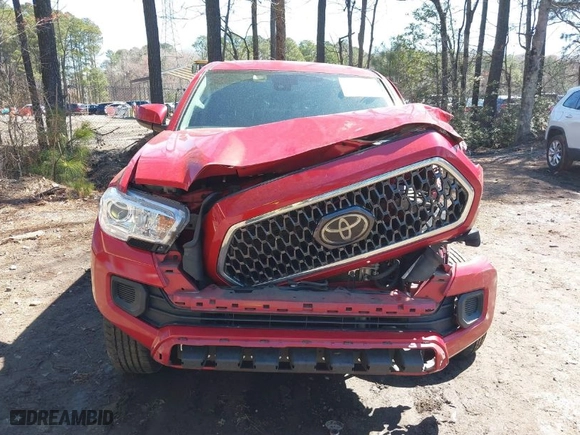 2019 Toyota Tacoma 4WD SR with VIN 3TMCZ5ANXKM279726, listed as a IAAI auction lot 41811749 with 56,017 mi miles. Bid and sale history available at carsss.com. Image 17.