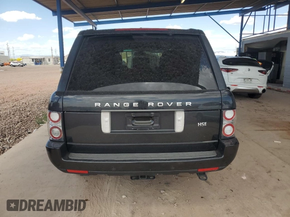 2010 Land Rover Range Rover HSE Lux with VIN SALMF1D48AA308170, listed as a Copart auction lot 52904695 with 49,180 mi miles and Salvage title. Bid and sale history available at DreamBid. Image 6.