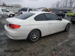 2009 BMW 3 Series 328i with VIN WBAWV13539PG07457, listed as a Copart auction lot 80761734 with 133,384 mi miles and Salvage Title. Bid and sale history available at carsss.com. Image 3.