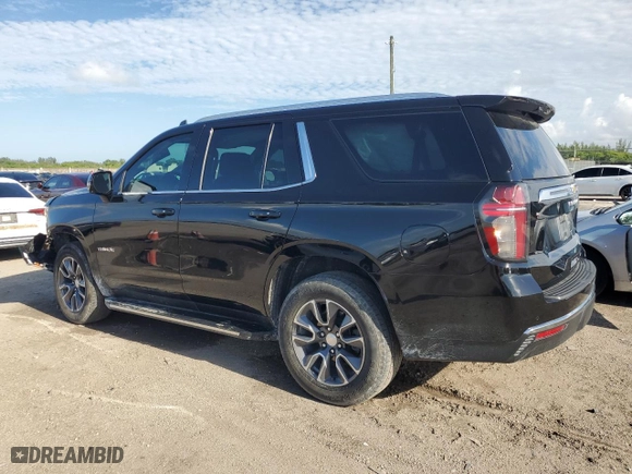 2023 Chevrolet Tahoe LT with VIN 1GNSCNKD8PR324419, listed as a Copart auction lot 68604314 with 36,946 mi miles and Salvage Title. Bid and sale history available at carsss.com. Image 2.