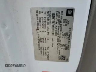 2017 GMC Savana Cargo z VIN 1GTW7AFF1H1159560, wystawiony jako Copart lot #54186255 z przebiegiem 96 988 mil mil oraz Szkoda całkowita • Salvage title. Historia ofert i sprzedaży dostępna na DreamBid. Obrazek 13.