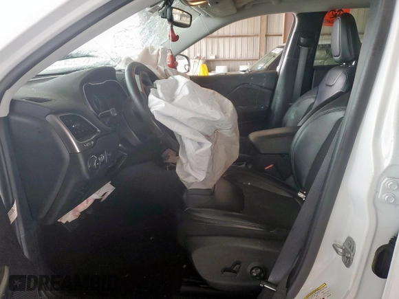 2020 Jeep Cherokee Lux with VIN 1C4PJLLX8LD525066, listed as a Copart auction lot 59350035 with 53,640 mi miles and Salvage title. Bid and sale history available at DreamBid. Image 7.