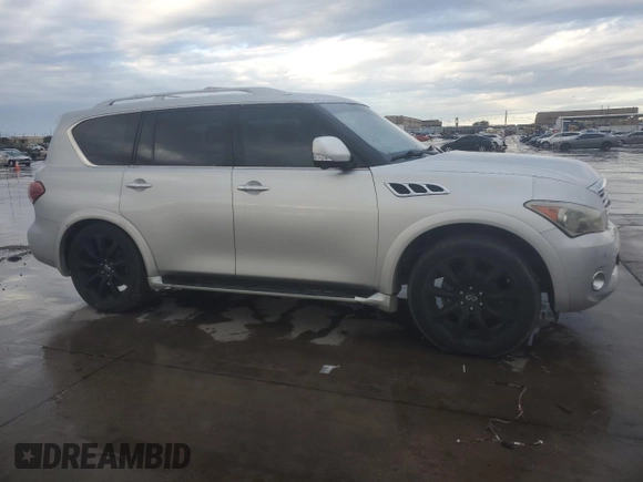 2011 Infiniti QX56 8-passenger with VIN JN8AZ2ND8B9701759, listed as a Copart auction lot 79294914 with 228,474 mi miles and Clean Title. Bid and sale history available at carsss.com. Image 4.
