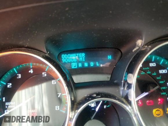 2014 Buick Enclave Convenience with VIN 5GAKRAKD1EJ302436, listed as a Copart auction lot 87255334 with 90,806 mi miles and Salvage Title. Bid and sale history available at carsss.com. Image 9.