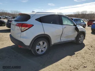 2020 Honda HR-V EX with VIN 3CZRU6H55LM724082, listed as a Copart auction lot 47093495 with 63,187 mi miles and Salvage Title. Bid and sale history available at carsss.com. Image 3.