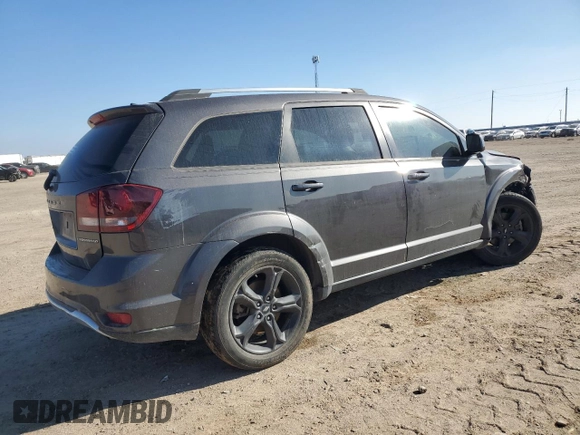 2019 Dodge Journey Crossroad with VIN 3C4PDCGB1KT841164, listed as a Copart auction lot 87814655 with 107,589 mi miles and Salvage Title. Bid and sale history available at DreamBid. Image 3.