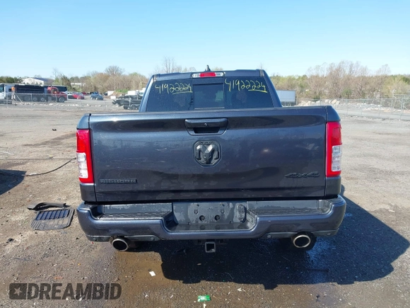 2020 Ram 1500 Big Horn with VIN 1C6SRFFT3LN331267, listed as a IAAI auction lot 41922224 with 143,297 mi miles. Bid and sale history available at carsss.com. Image 17.