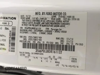 2013 Ford Fusion SE Hybrid с VIN 3FA6P0LU8DR161132, выставлен на аукционе IAAI как лот 42646879 с пробегом 178 516 миль миль и . История ставок и продаж доступна на DreamBid. Изображение 9.