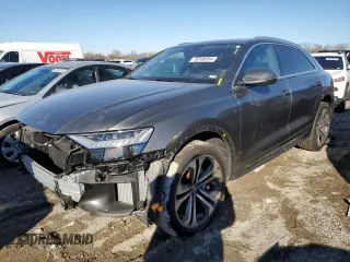 2020 Audi Q8 Prestige with VIN WA1CVAF15LD018165, listed as a Copart auction lot 79748254 with 36,635 mi miles and Salvage title. Bid and sale history available at DreamBid. Image 1.