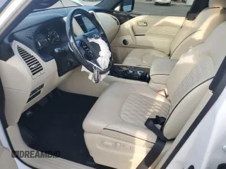 2021 Infiniti QX80 SENSORY with VIN JN8AZ2BE4M9273804, listed as a Copart auction lot 82141324 with 57,873 mi miles and Salvage Title. Bid and sale history available at carsss.com. Image 7.