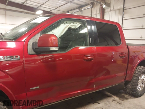 2017 Ford F-150 XL with VIN 1FTEW1EG0HFA28941, listed as a IAAI auction lot 41724049 with 172,739 mi miles. Bid and sale history available at carsss.com. Image 15.