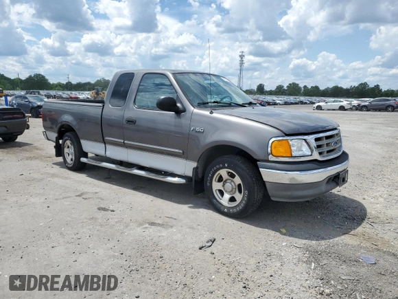 2004 Ford F-150 XL with VIN 2FTRX17274CA98376, listed as a Copart auction lot 56300585 with 71,767 mi miles and Salvage title. Bid and sale history available at DreamBid. Image 4.