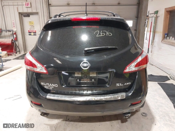 2011 Nissan Murano SV with VIN JN8AZ1MW6BW160130, listed as a IAAI auction lot 41962676 with 122,958 mi miles. Bid and sale history available at carsss.com. Image 16.
