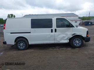2010 Chevrolet Express Cargo with VIN 1GCUGADX0A1162118, listed as a IAAI auction lot 42162387 with 239,238 mi miles and . Bid and sale history available at DreamBid. Image 13.