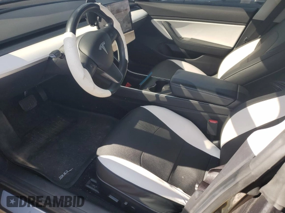 2019 Tesla Model 3 Mid Range with VIN 5YJ3E1EA6KF312754, listed as a Copart auction lot 50403855 with 148,217 mi miles and Salvage Title. Bid and sale history available at carsss.com. Image 7.