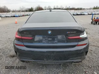 2022 BMW 3 Series M340i xDrive with VIN 3MW5U9J03N8C25391, listed as a Copart auction lot 41496935 with 41,912 mi miles and Salvage Title. Bid and sale history available at carsss.com. Image 6.