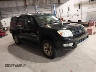 2005 Toyota 4Runner SR5 with VIN JTEBT14R258027168, listed as a IAAI auction lot 41392617 with 277,965 mi miles and . Bid and sale history available at DreamBid. Image 1.