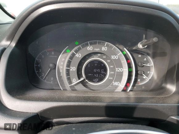 2013 Honda CR-V LX with VIN 5J6RM3H3XDL009492, listed as a Copart auction lot 51371185 with 164,510 mi miles and Salvage Title. Bid and sale history available at carsss.com. Image 9.