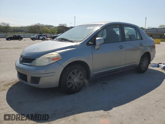 2011 Nissan Versa S with VIN 3N1BC1AP5BL442282, listed as a Copart auction lot 52713645 with 147,356 mi miles and Salvage title. Bid and sale history available at DreamBid. Image 1.