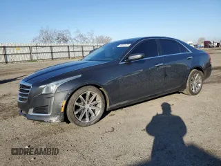 2016 Cadillac CTS Sedan Luxury Collection RWD with VIN 1G6AR5SX1G0136863, listed as a Copart auction lot 43073175 with 93,228 mi miles and Salvage Title. Bid and sale history available at carsss.com. Image 1.