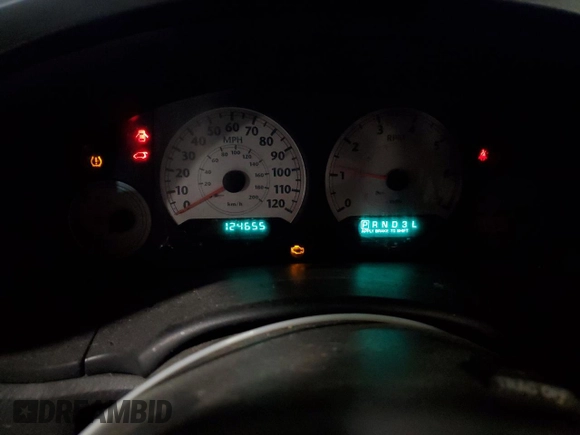 2007 Chrysler Town & Country Touring with VIN 2A4GP54L87R283527, listed as a Copart auction lot 42157815 with 124,655 mi miles and Salvage Title. Bid and sale history available at DreamBid. Image 9.