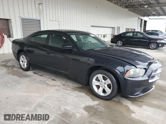 2012 Dodge Charger SE with VIN 2C3CDXBG7CH301681, listed as a Copart auction lot 46848775 with 154,340 mi miles and Salvage Title. Bid and sale history available at carsss.com. Image 4.