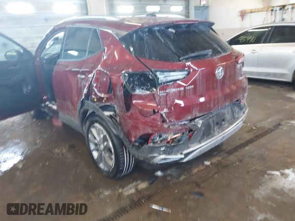 2022 Buick Encore GX Essence with VIN KL4MMGSL8NB147713, listed as a IAAI auction lot 41619512 with 15,210 mi miles. Bid and sale history available at carsss.com. Image 6.