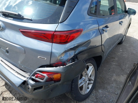 2019 Hyundai Kona SE with VIN KM8K1CAAXKU278670, listed as a IAAI auction lot 41858534 with 34,902 mi miles. Bid and sale history available at carsss.com. Image 6.