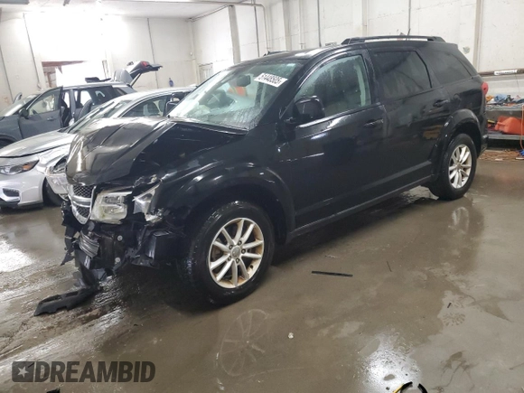 2015 Dodge Journey SXT with VIN 3C4PDCBG0FT535436, listed as a Copart auction lot 51448505 with 82,336 mi miles and Salvage Title. Bid and sale history available at carsss.com. Image 1.