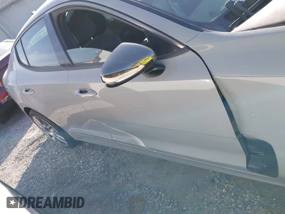 2019 Kia Stinger GT1 with VIN KNAE45LC2K6049548, listed as a IAAI auction lot 40970268 with 35,217 mi miles and . Bid and sale history available at DreamBid. Image 14.