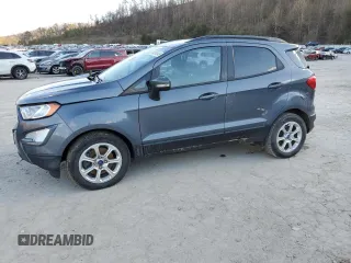 2018 Ford EcoSport SE with VIN MAJ6P1UL3JC215281, listed as a Copart auction lot 46451045 with Not Provided miles and Salvage Title. Bid and sale history available at carsss.com. Image 1.