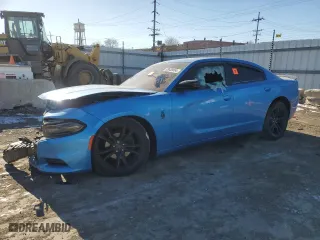 2018 Dodge Charger SXT with VIN 2C3CDXBG7JH290565, listed as a Copart auction lot 83658064 with 0 mi miles and Salvage Title. Bid and sale history available at carsss.com. Image 1.