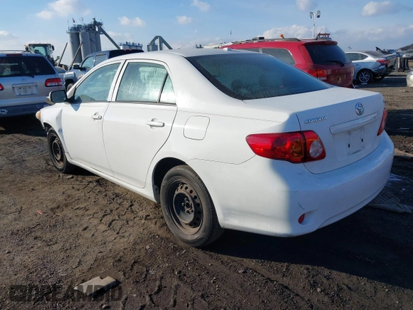 2009 Toyota Corolla with VIN JTDBL40E099093677, listed as a IAAI auction lot 41358667 with 147,688 mi miles. Bid and sale history available at carsss.com. Image 3.