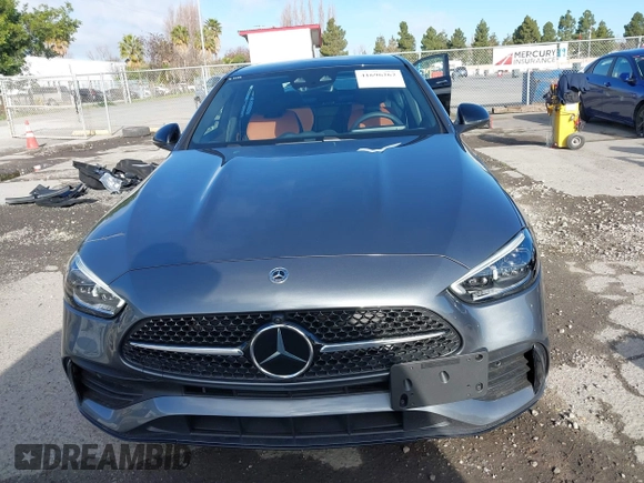 2024 Mercedes-Benz C 300 with VIN W1KAF4HB4RR224810, listed as a IAAI auction lot 41696262 with 999 mi miles and . Bid and sale history available at DreamBid. Image 13.
