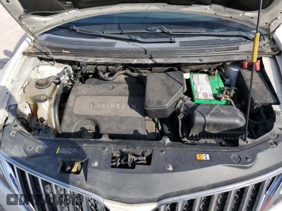 2012 Lincoln MKX with VIN 2LMDJ6JKXCBL19684, listed as a Copart auction lot 43017635 with 159,726 mi miles and Salvage Title. Bid and sale history available at carsss.com. Image 12.