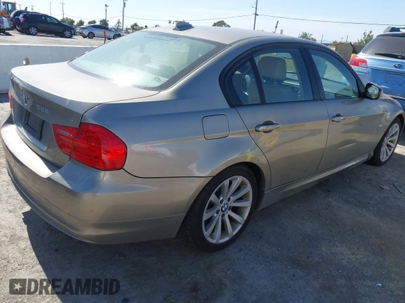 2011 BMW 3 Series 328i with VIN WBAPH5C50BA443190, listed as a IAAI auction lot 42651318 with 95,608 mi miles and . Bid and sale history available at DreamBid. Image 4.