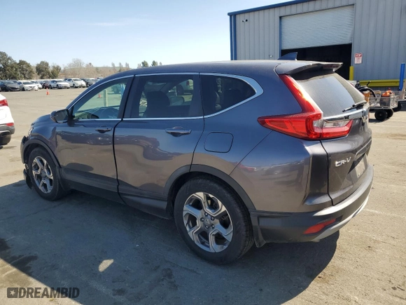 2017 Honda CR-V EX-L with VIN 7FARW1H83HE014806, listed as a Copart auction lot 48816295 with 47,837 mi miles and Salvage Title. Bid and sale history available at carsss.com. Image 2.