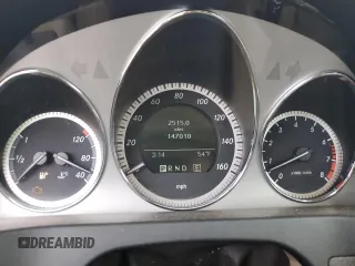2011 Mercedes-Benz C-Class C 300 Sport with VIN WDDGF8BB8BR183369, listed as a Copart auction lot 47857945 with 147,010 mi miles and Salvage Title. Bid and sale history available at carsss.com. Image 9.