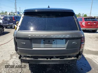 2021 Land Rover Range Rover Westminster with VIN SALGS2RU1MA455989, listed as a Copart auction lot 50598255 with 54,639 mi miles and Salvage Title. Bid and sale history available at carsss.com. Image 6.