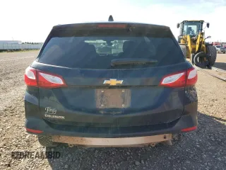 2021 Chevrolet Equinox LS z VIN 3GNAXHEVXMS146091, wystawiony jako Copart lot #55772595 z przebiegiem 53 215 mil mil oraz Szkoda całkowita • Salvage title. Historia ofert i sprzedaży dostępna na DreamBid. Obrazek 6.