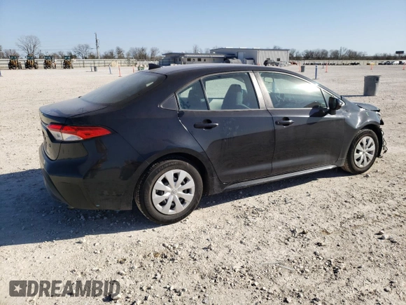2021 Toyota Corolla L with VIN 5YFDPMAE3MP204009, listed as a Copart auction lot 48236975 with 55,558 mi miles and Salvage Title. Bid and sale history available at carsss.com. Image 3.