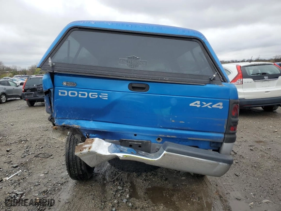 1998 Dodge Ram 1500 with VIN 1B7HF16Y2WS627039, listed as a Copart auction lot 73058054 with 155,175 mi miles and Non Repairable. Bid and sale history available at carsss.com. Image 6.
