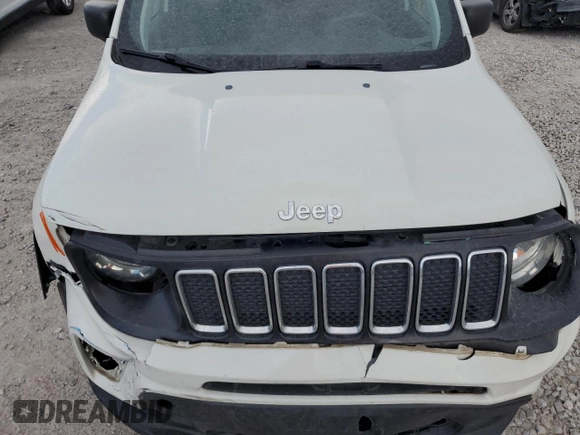 2020 Jeep Renegade Sport с VIN ZACNJAAB2LPL02782, выставлен на аукционе Copart как лот 61245545 с пробегом 51 009 миль миль и Списание • Salvage title. История ставок и продаж доступна на DreamBid. Изображение 12.