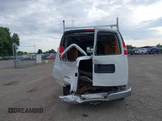 2008 Chevrolet Express Cargo with VIN 1GCFG154781194443, listed as a IAAI auction lot 42496633 with 192,497 mi miles and . Bid and sale history available at DreamBid. Image 16.