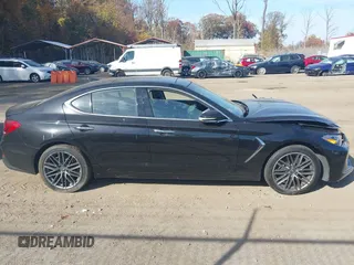 2019 Genesis G70 2.0T Advanced with VIN KMTG34LA5KU044008, listed as a IAAI auction lot 40764045 with 55,659 mi miles. Bid and sale history available at carsss.com. Image 14.