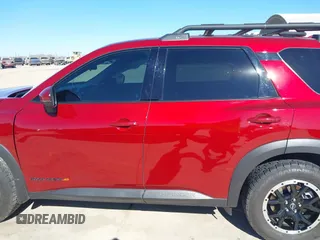 2023 Nissan Pathfinder Rock Creek with VIN 5N1DR3BD1PC263949, listed as a IAAI auction lot 41377932 with 15,878 mi miles and . Bid and sale history available at DreamBid. Image 14.