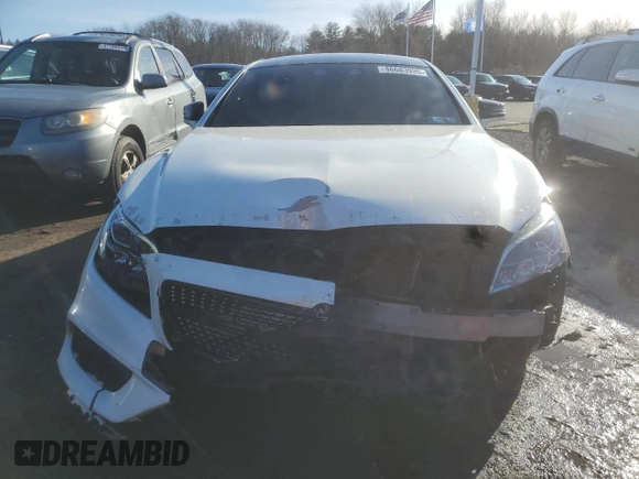 2016 Mercedes-Benz CLS 400 with VIN WDDLJ6FB7GA164300, listed as a Copart auction lot 46683995 with 92,490 mi miles and Salvage title. Bid and sale history available at DreamBid. Image 5.