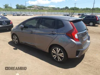 2017 Honda Fit EX with VIN 3HGGK5G72HM703246, listed as a Copart auction lot 59188525 with 75,207 mi miles and Salvage title. Bid and sale history available at DreamBid. Image 2.