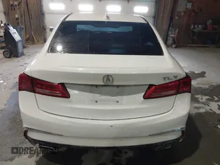 2018 Acura TLX with VIN 19UUB2F38JA008143, listed as a IAAI auction lot 41161669 with 105,483 mi miles. Bid and sale history available at carsss.com. Image 16.